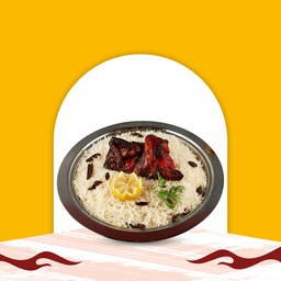 [R0020] Half Grilled Chicken with shabi Rice